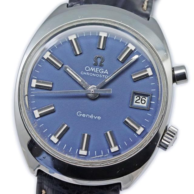 OMEGA GENEVE CHRONOSTOP Ref.146.009 Cal.920オメガ ジュネーブ クロノストップ Ref.146.009 Cal.920 手巻き オーバーホール済み PAWN SHOP 質屋出店 中古 本物保証  京都屋質店