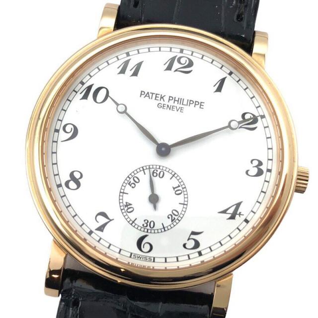 パテック・フィリップ PATEK PHILIPPE カラトラバオフィサー 5022R-010 ホワイト ユニセックス 腕時計 中古