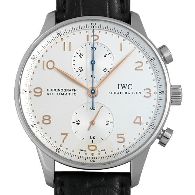 IWC ポルトギーゼ クロノグラフ IW371445 メンズ(027MIWAU0001) 中古 腕時計 送料無料 5000円オフクーポン配布中