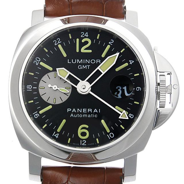 パネライ ルミノールGMT S番 PAM00088 メンズ(008KOPAU0011) 中古 腕時計 送料無料