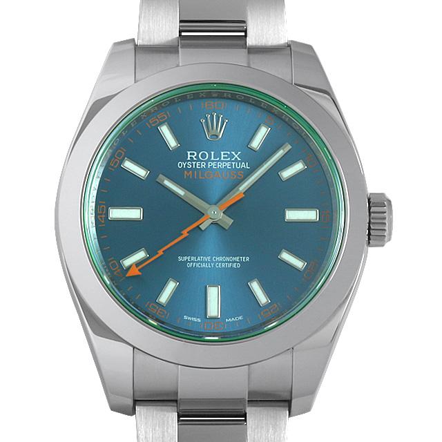 ロレックス ミルガウス 116400GV Zブルー メンズ(006XROAU0696) 中古 腕時計 送料無料