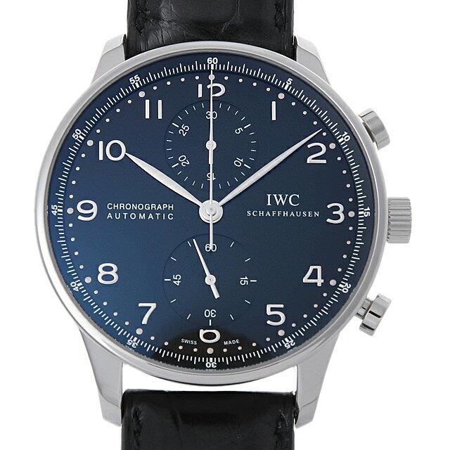 IWC ポルトギーゼ クロノグラフ IW371447 メンズ(006XIWAU0135) 中古 腕時計 送料無料