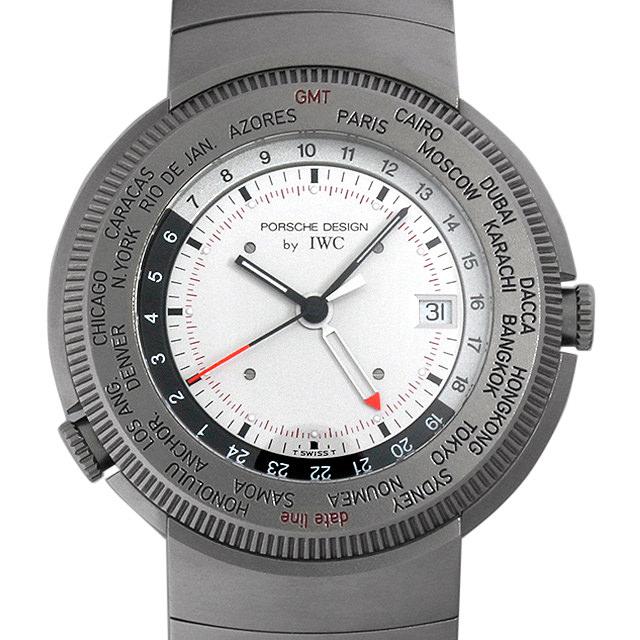 ポルシェデザイン ワールドタイム 3822-002 メンズ(008WPOAU0005) 中古 腕時計 送料無料