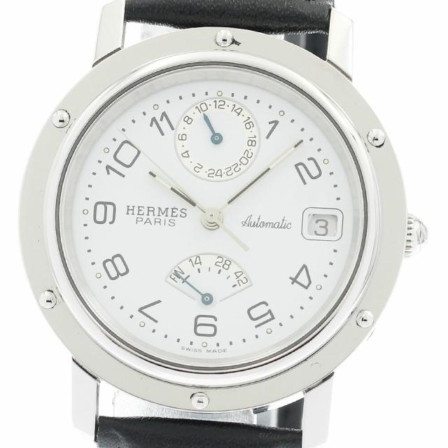 エルメス HERMES CL5.710 クリッパー パワーリザーブ GMT 自動巻き メンズ 保証書付き_934989 ev10 中古 エルメス HERMES CL5.710 クリッパー パワーリザーブ GMT 自動巻き メンズ 保証書付き_934989 ev10 中古