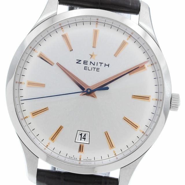ゼニス ZENITH 03.2020.670 キャプテン エリート デイト 自動巻き メンズ 良品 _930701 ev10 中古 ゼニス ZENITH 03.2020.670 キャプテン エリート デイト 自動巻き メンズ 良品 _930701 ev10 中古