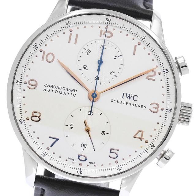 IWC IWC SCHAFFHAUSEN IW371401 ポルトギーゼ クロノグラフ 自動巻き メンズ 良品 保証書付き_973688 中古 IWC IWC SCHAFFHAUSEN IW371401 ポルトギーゼ クロノグラフ 自動巻き メンズ 良品 保証書付き_973688 中古