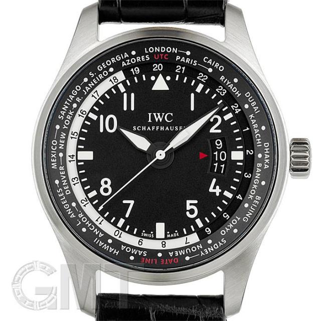 IWC パイロットウォッチ ワールドタイマー IW326201 IWC 中古 メンズ 腕時計 送料無料