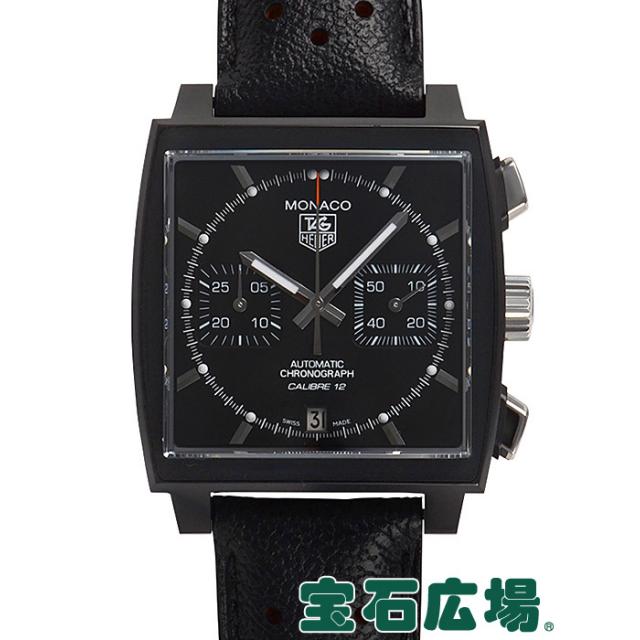 タグ・ホイヤー モナコクロノグラフ ACM ブラックスティール CAW211M.FC6324 中古 メンズ 腕時計