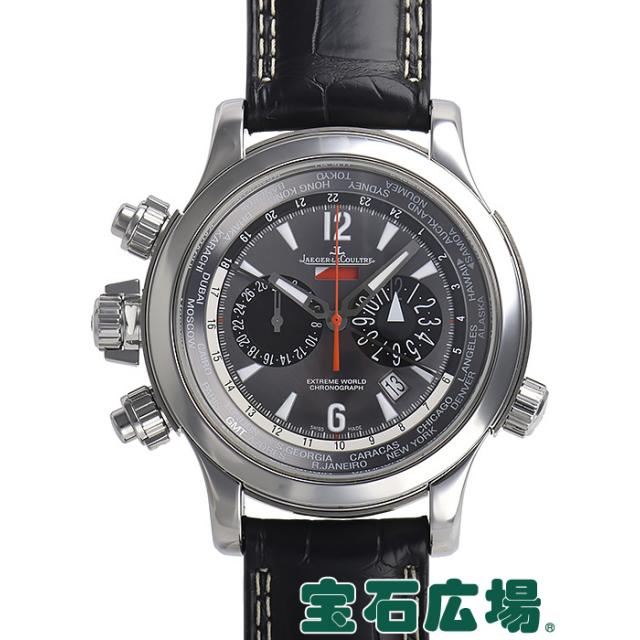 ジャガー・ルクルト マスターコンプレッサー エクストリームワールド クロノ レフトハンド 世界限定100本 Q17684G7 中古 メンズ 腕時計