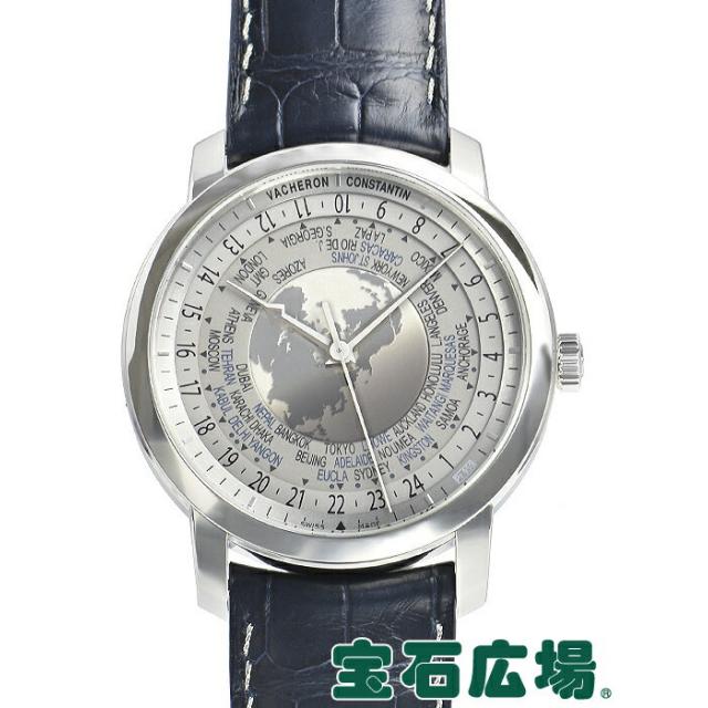 ヴァシュロン・コンスタンタン トラディショナル ワールドタイム タイムコレクション エクセレンスプラチナ 世界限定100本 86060/000P-9979 中古 メンズ 腕時計