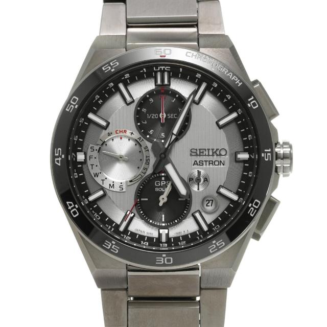 セイコー SEIKO アストロン デュアルタイム クロノグラフ SBXC153 シルバー/ブラック メンズ 腕時計 セイコー 時計 高級腕時計 ブランド