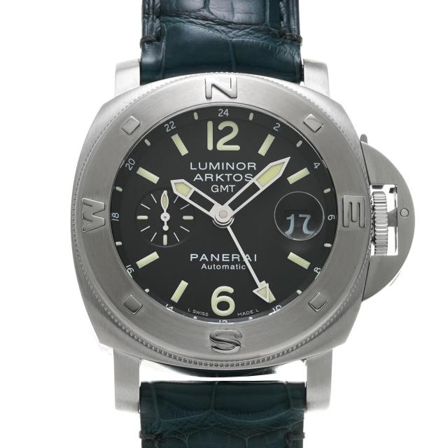 パネライ PANERAI ルミノール アークトス GMT PAM00186 H番 2005年製造 ブラック メンズ 腕時計 パネライ 時計 高級腕時計 ブランド パネライ PANERAI ルミノール アークトス GMT PAM00186 H番 2005年製造 ブラック メンズ 腕時計 パネライ 時計 高級腕時計 ブランド