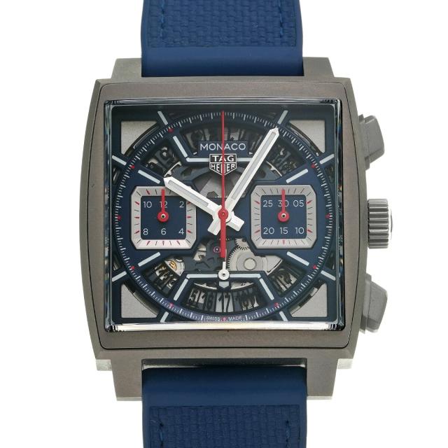 タグ ホイヤー TAG HEUER モナコ CBL2182.FT6235 スケルトン/ブルー/シルバー メンズ 腕時計 タグ ホイヤー 時計 中古 タグ ホイヤー TAG HEUER モナコ CBL2182.FT6235 スケルトン/ブルー/シルバー メンズ 腕時計 タグ ホイヤー 時計 中古