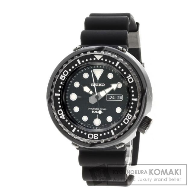 SEIKO SBBN011/7C46-0AA0 マリーンマスター 腕時計 チタン/ラバー メンズ 中古 セイコー