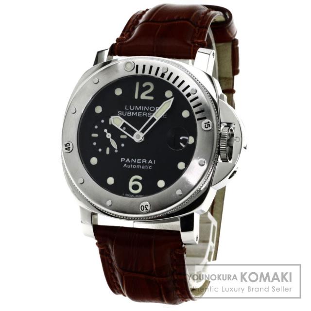 PANERAI PAN00024 ルミノール サブマーシブル 腕時計 ステンレス/革 メンズ 中古 パネライ