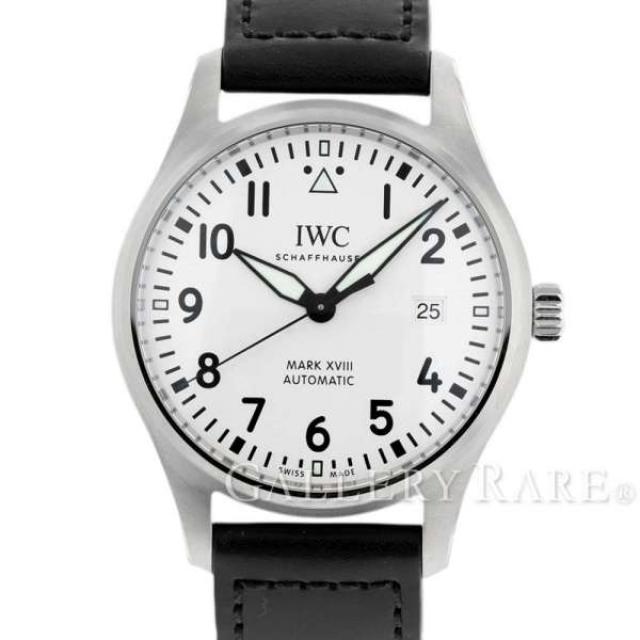 IWC パイロット ウォッチ マーク18 クロノグラフ IW327002 腕時計 マーク XVIII 安心保証 中古