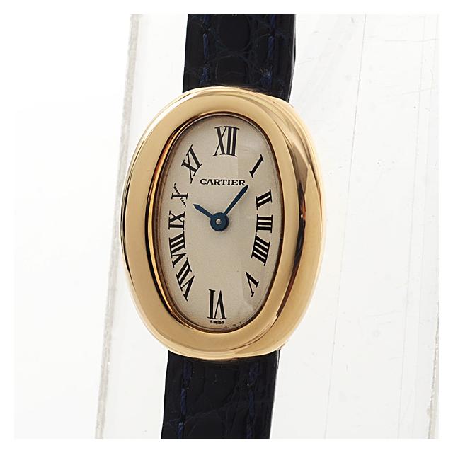 カルティエ Cartier ミニベニュワール W1510956レディース腕時計 イエローゴールド 中古 A品