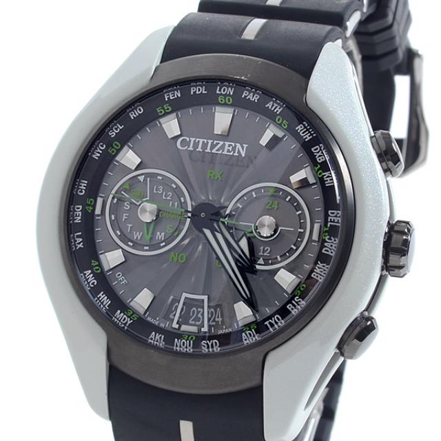 シチズン CITIZEN プロマスターサテライトウェーブエア CC1064-01Eメンズ腕時計 チタニウム 中古 A品