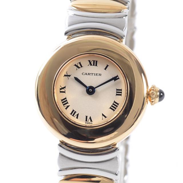 カルティエ Cartier コリゼ ベルエポック レディース腕時計 ステンレスxイエローゴールド 中古 A品
