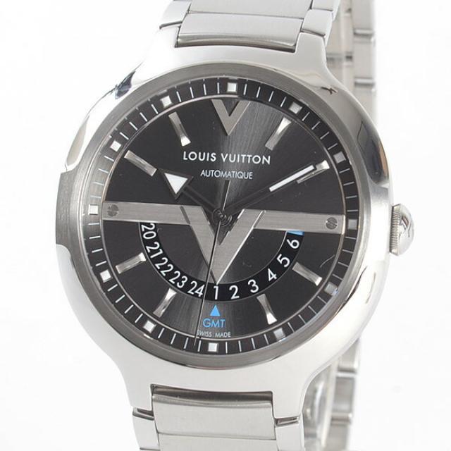 ルイヴィトン LOUISVUITTON ヴォヤジャー Q7D301メンズ腕時計 ステンレス 中古 A品