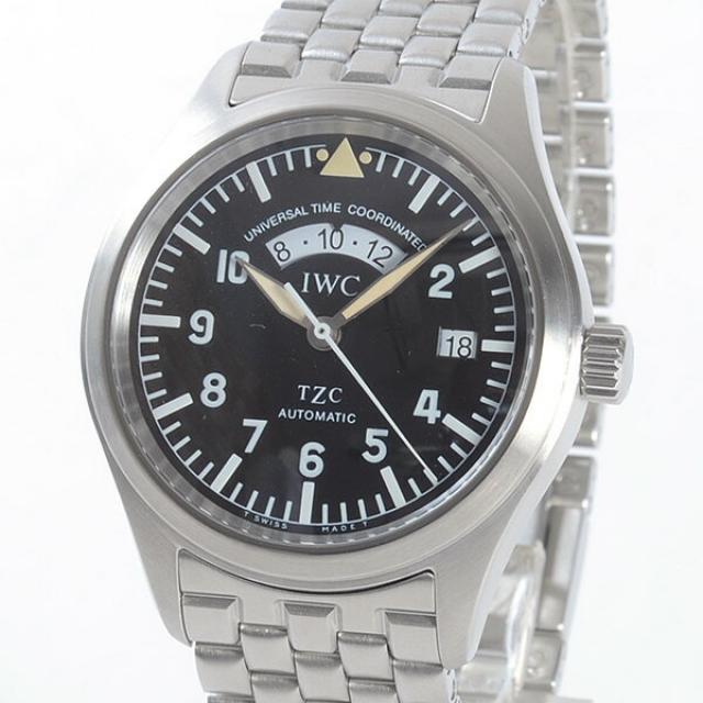 アイダブリュシー IWC フリーガーUTC IW325102メンズ腕時計 ステンレス 中古 A品