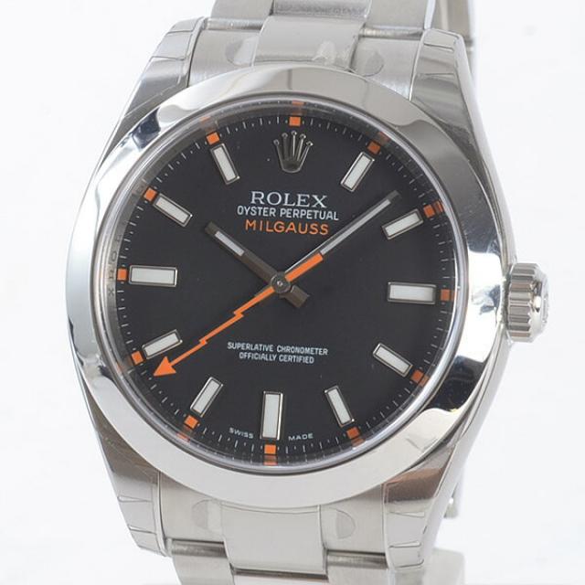 ロレックス ROLEX ミルガウス 116400メンズ腕時計 ステンレス 未使用品