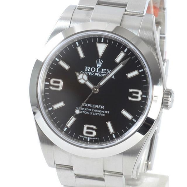 ロレックス ROLEX エクスプローラー1 214270メンズ腕時計 ステンレス 未使用品