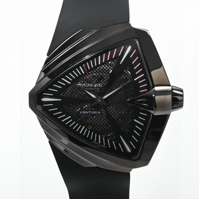 ハミルトン ベンチュラXXL エルヴィス 腕時計 H246150 スケルトン メンズ 中古 A品