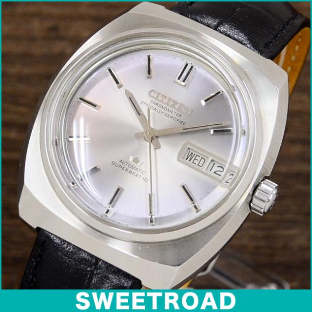 CITIZEN シチズン レオパール・ハイネス スーパービート10 公認クロノメーター 1970年代製 w-11527 アンティーク 中古 レアモデル  | 腕時計ポータルサイト：腕時計新聞