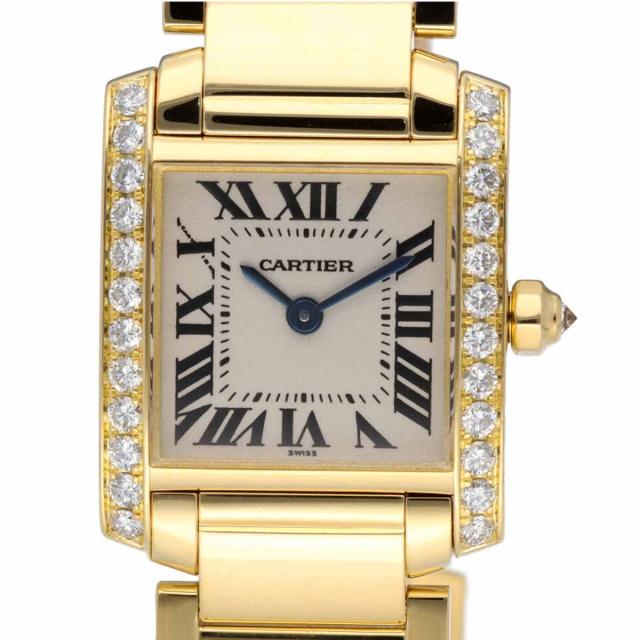 Cartier カルティエ ダイヤモンド(0.78ct）タンク フランセーズ 