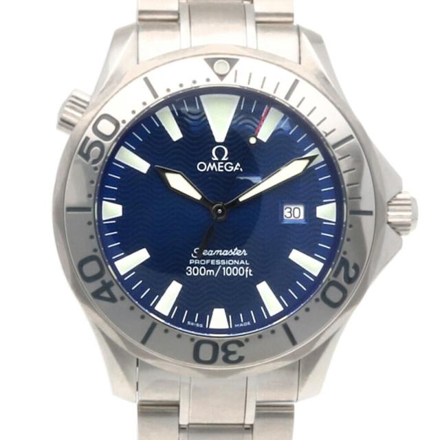 オメガ OMEGA シーマスター 300M プロフェッショナル 腕時計 ステンレススチール クオーツ メンズ 1年保証 中古