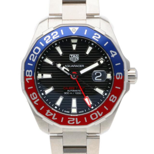 タグホイヤー TAG HEUER アクアレーサーGMT 腕時計 ステンレススチール WAY201F RDB8595 自動巻き メンズ 1年保証 中古