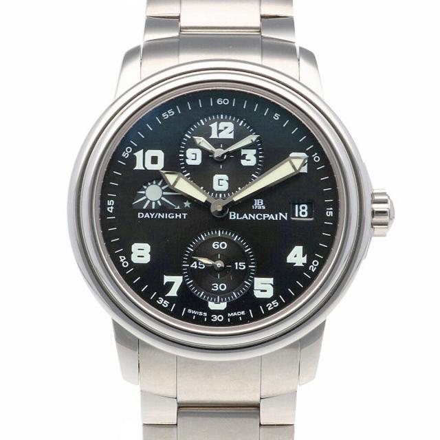 ブランパン レマン ダブルタイムゾーン 腕時計 ステンレススチール 2160-1130-71 自動巻き メンズ 1年保証 Blancpain 中古 ブランパン