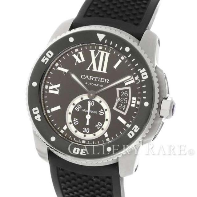 カルティエ カリブル ドゥ カルティエ ダイバー W7100056 Cartier 腕時計 安心保証 中古