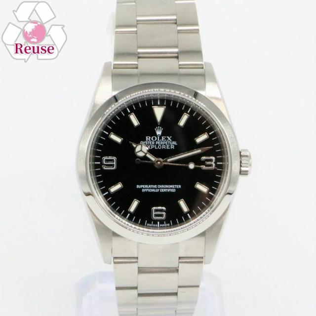 ロレックス ROLEX 腕時計 メンズウォッチ エクスプローラー1 114270 文字盤ブラック お取り寄せ